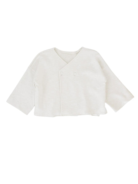 Giacca in maglia ecrù per bambini Gayalab 592B ECRU 