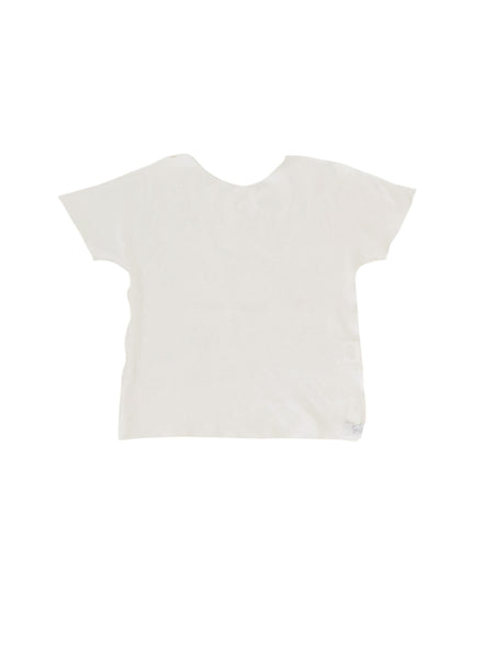 T-shirt bianca per neonati e bambini Gayalab 582A BIANCO 
