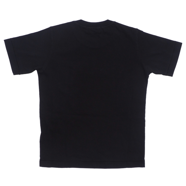 T-shirt nera con logo per bambino