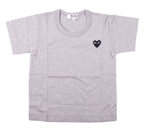 T-shirt grigia con logo per neonati e bambini