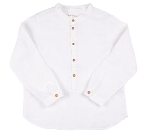 Camicia bianca per neonato