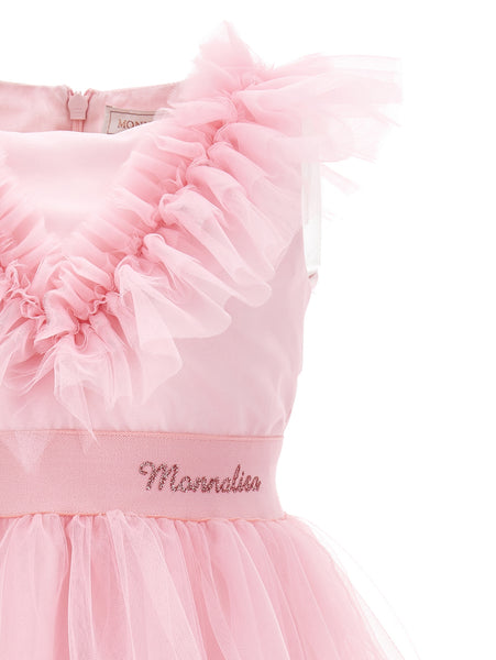 Abito in tulle rosa per bambina