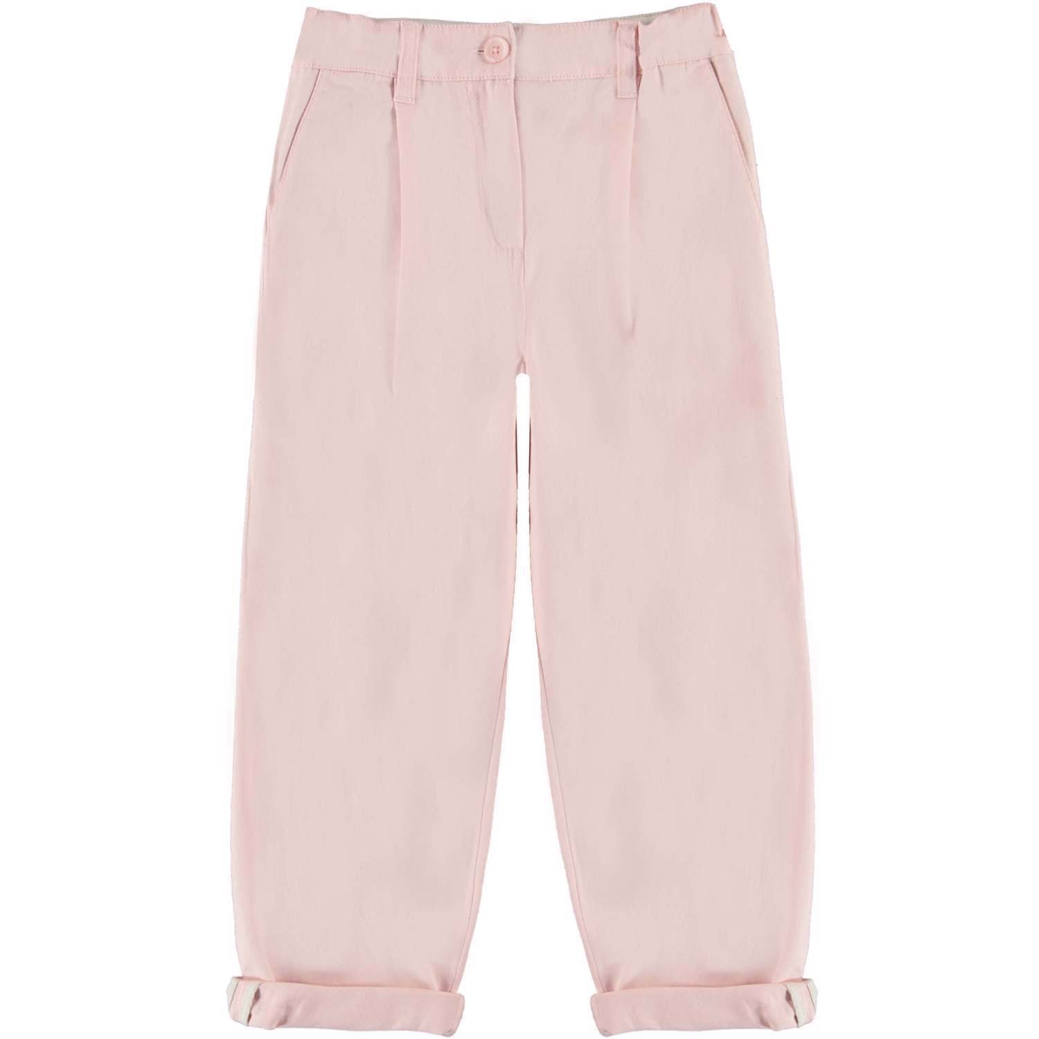 Pantalone chinos rosa per bambina