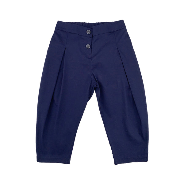 Pantalone blu per neonati e bambini
