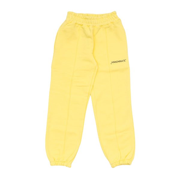 Pantalone in felpa giallo per bambini