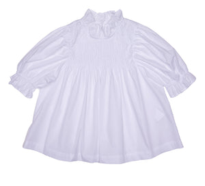 Blusa bianca con dettagli per bambina