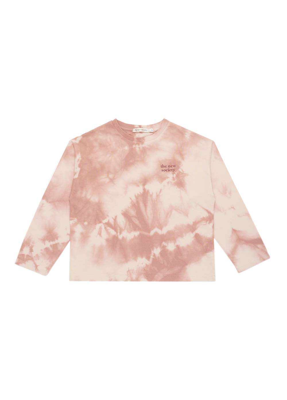 T-shirt rosa tie dye per bambini