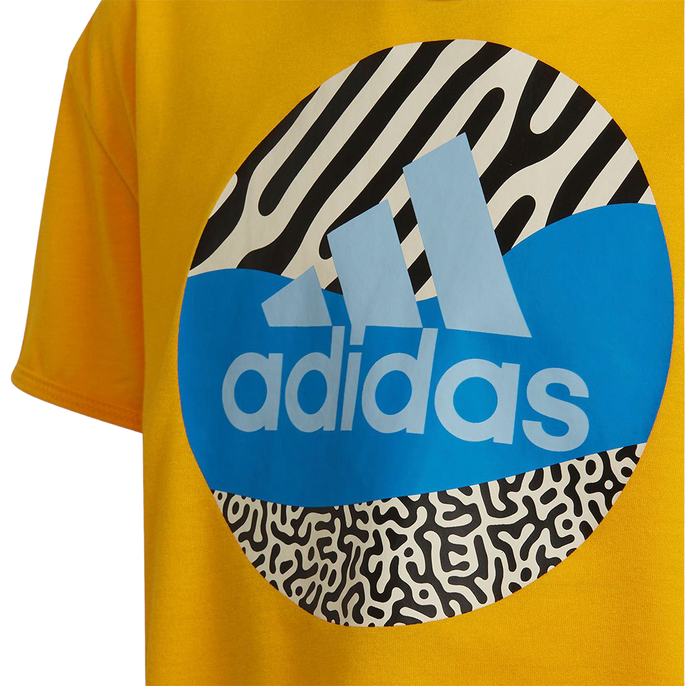 T shirt cropped gialla per bambina Epper