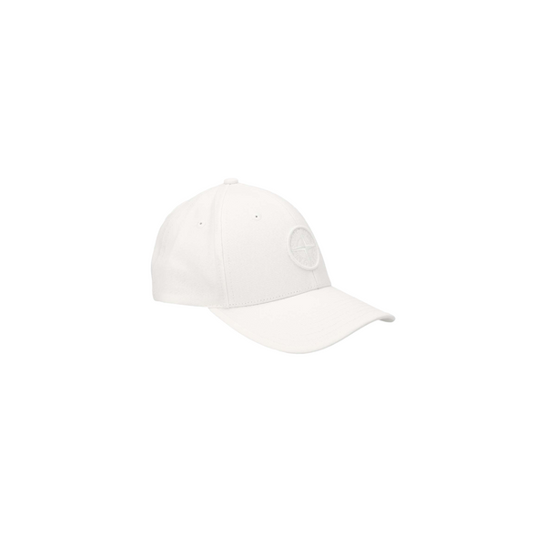 Cappello bianco con visiera per bambino