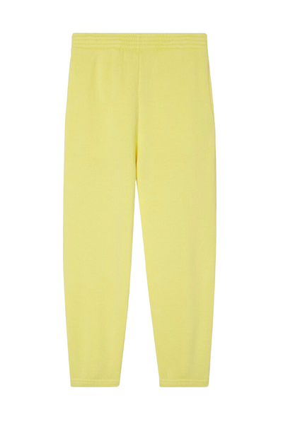 Pantalone in felpa giallo per neonati e bambini