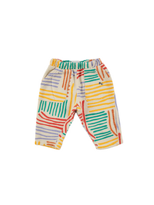 Pantaloni in felpa con stampa per neonati
