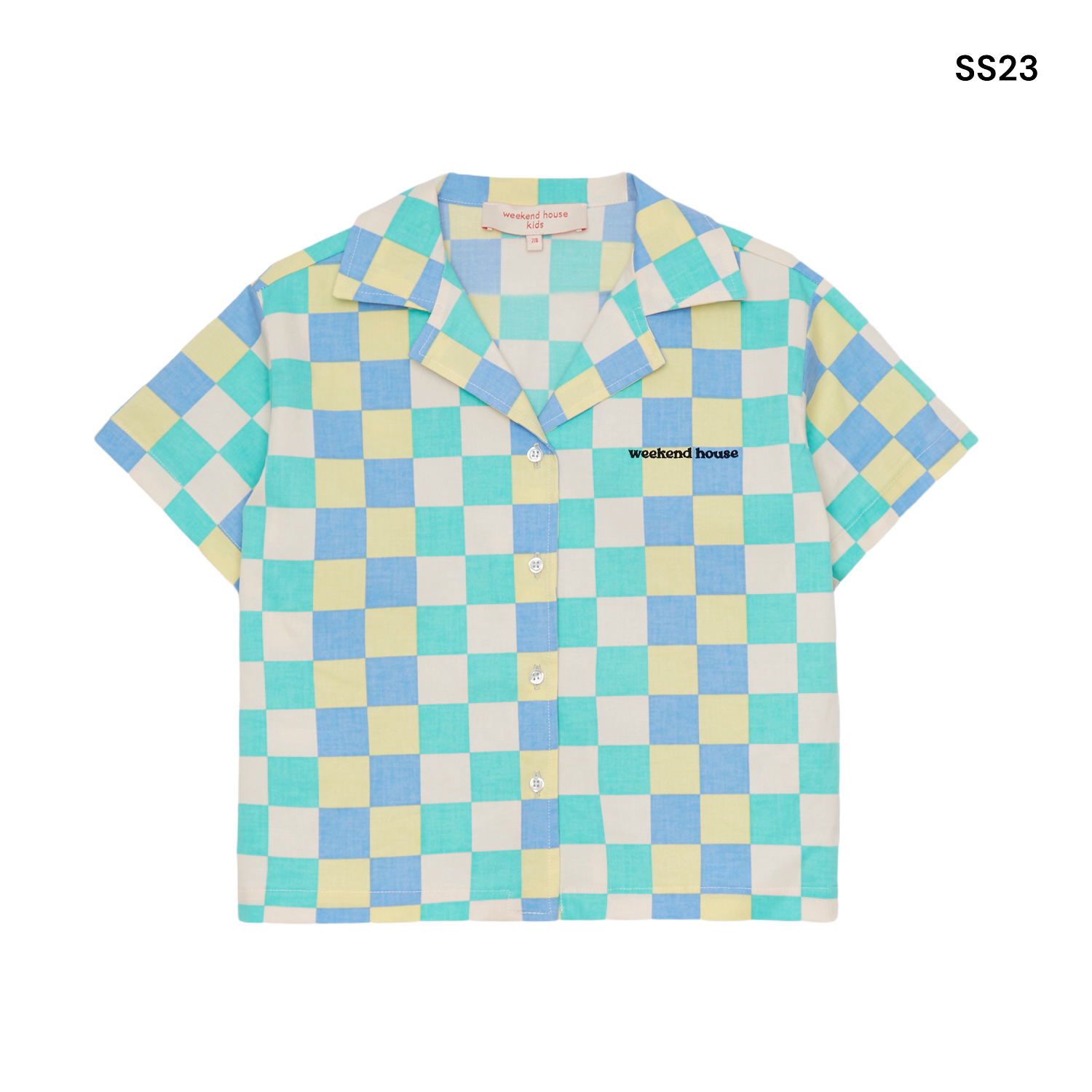 Camicia a scacchi multicolor per neonati e bambini Epper