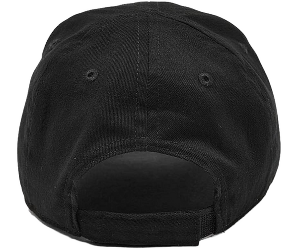 Cappello nero con visiera per bambini