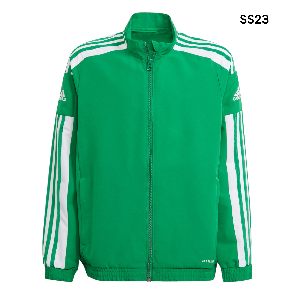Giubbino leggero verde con logo per bambini