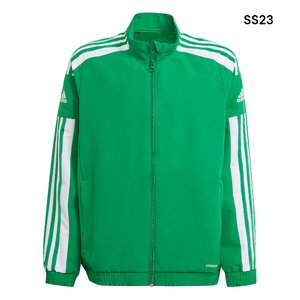 Giubbino leggero verde con logo per bambini