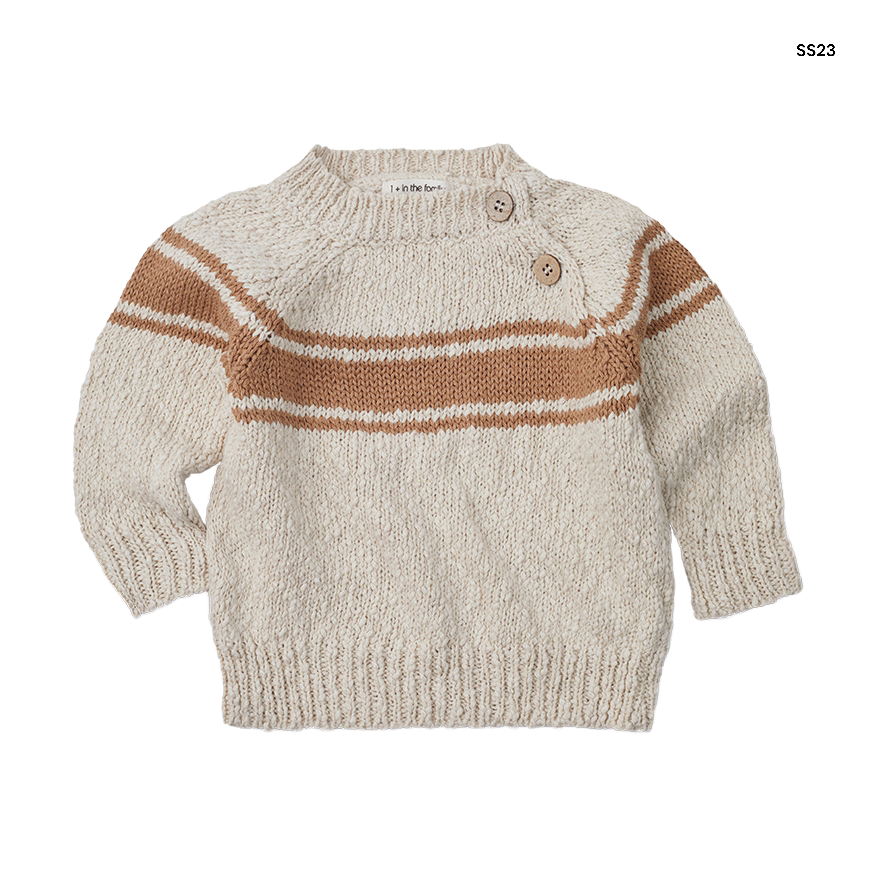 Maglia biscotto per neonato