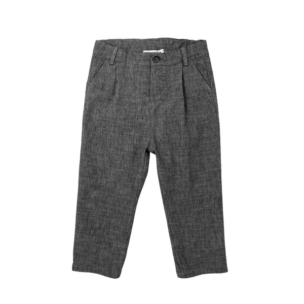 Pantalone grigio per neonato e bambino