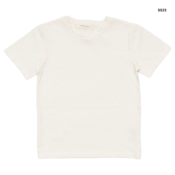 T-shirt bianca per neonati e bambini