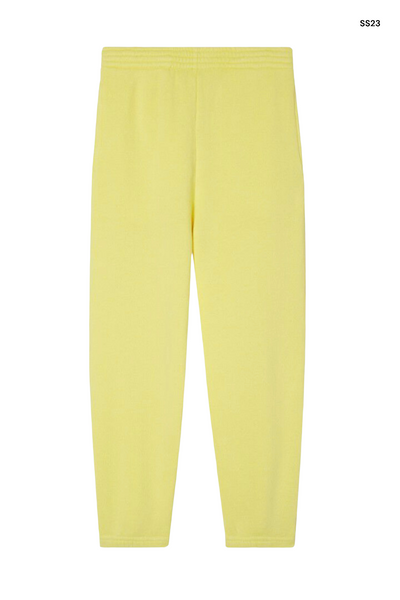 Pantalone in felpa giallo per neonati e bambini