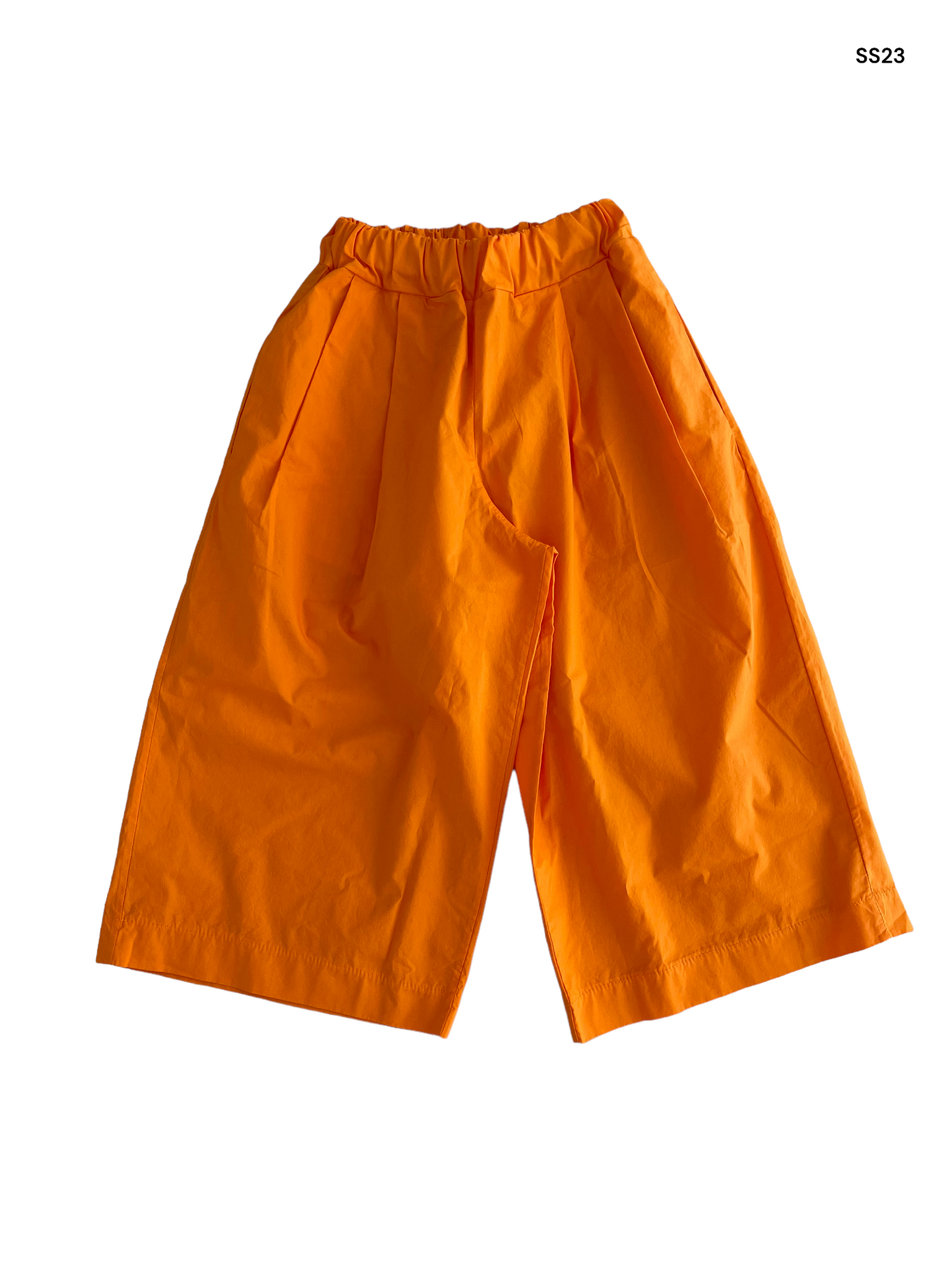 Pantalone arancio per neonata e bambina
