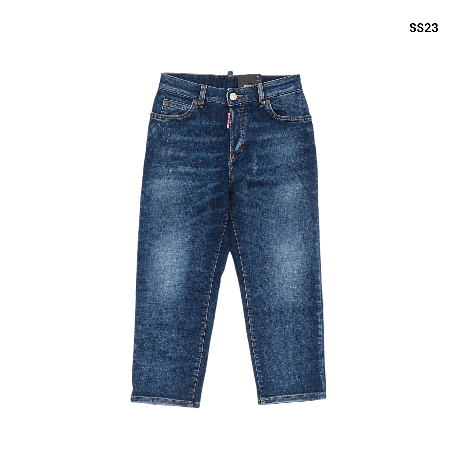 Jeans in denim blu per bambini