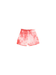 Short  tie dye rosa per neonata