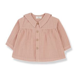 Camicia rosa per neonata e bambina